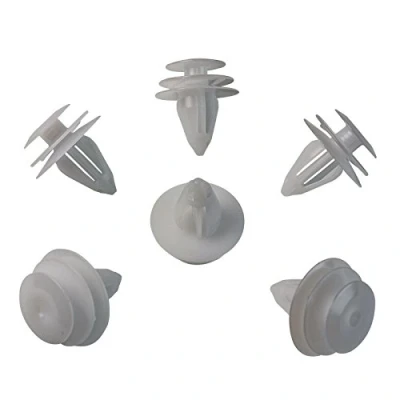 Abbildung von 10x Tür Innenverkleidung Befestigung weiße Plastik Clips 0155309791
