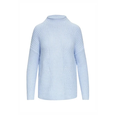 Abbildung von s.Oliver Relaxedfit Strickpullover, Damen, Größe: 36, Hellblau