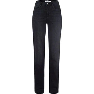 Abbildung von BRAX Damen Style Carola Blue Planet Nachhaltige Jeans, Used Black, 25W / 32L (Herstellergröße: 32)