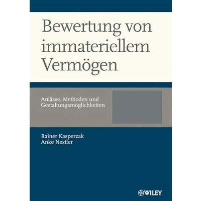 Abbildung von Bewertung von immateriellem Vermögen: Anlässe, Methoden und Gestaltungsmöglichkeiten