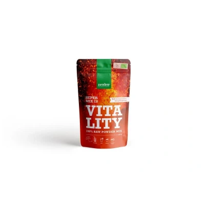 Abbildung von Vitality Bio Mix 2.0 reich an Magnesium, Eisen und Phosphor. Sorgfältig ausgewählte Mischung aus hochwertigen Pulvern