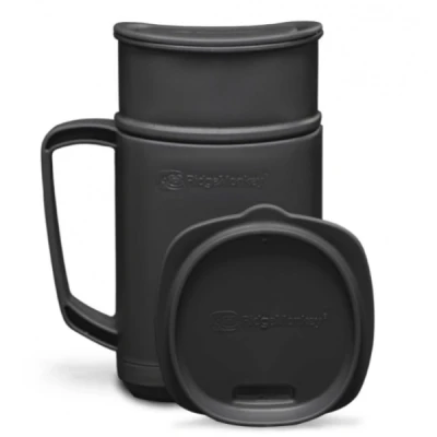 Abbildung von Ridgemonkey ThermoMug DLX Brew Set Grey Thermoskanne