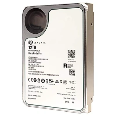 Abbildung von Seagate Barracuda Pro 12TB HDD ST12000DM0007 3,5 Zoll SATA3 interne Festplatte