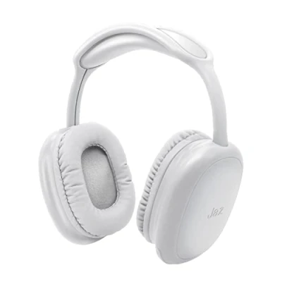 Abbildung von JAZ SBS Neo Wave Wireless Kopfhörer mit Anschluss für Kabel, Ohrmuscheln und gepolsterten Kopfbügel, inklusive Ladekabel, 18 Stunden aufeinander folgende Nutzung