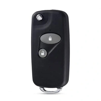 Abbildung von 2 Tasten Remote Autoschlüssel Shell Fall Autoschlüsselabdeckung Uncut Modified Flip Folding Fit für Honda Accord Civic HRV CRV S2000