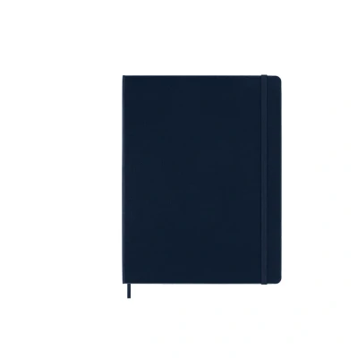 Abbildung von Moleskine Notizbuch XL Liniert Fester Einband Saphir
