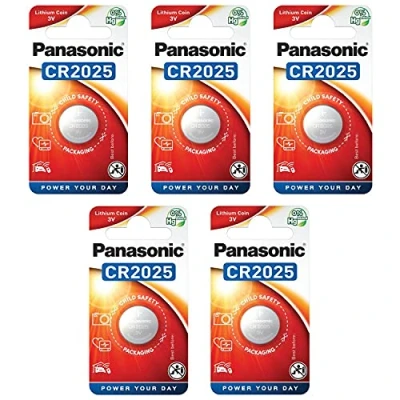 Abbildung von Knopfzellen CR2025L/1BP, Batterie