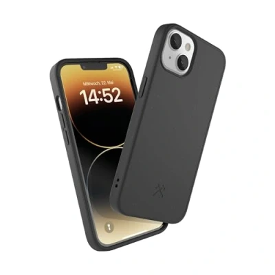 Abbildung von WOODCESSORIES Handy Cover Bio Case Classic für iPhone 14 Plus schwarz