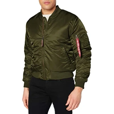 Abbildung von Alpha Industries MA1 VF 59 Bomberjacke Dark green, Herren, Größe: 3XL, green