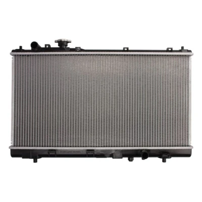 Abbildung von THERMOTEC D73007TT Kühler, Motorkühlung Aluminium, Kunststoff für Fahrzeuge mit/ohne Klimaanlage 350 679 22 Schaltgetriebe Kühlrippen gelötet