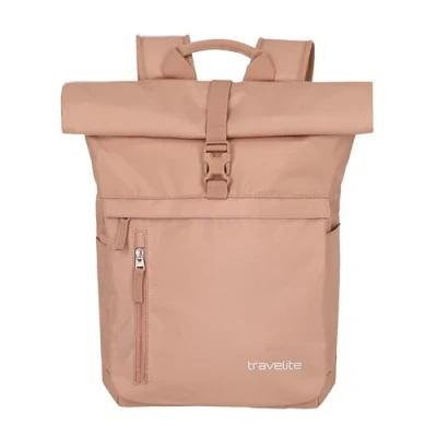 Abbildung von Travelite Basics 60 CM Laptopfach Tagesrucksack, Größe: One Size, Puderrosa