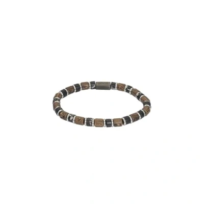 Abbildung von iXXXi Men Perlenarmband Jaxx mattes Silber M