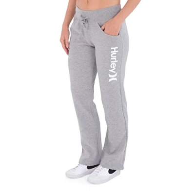 Abbildung von Hurley Damen OAO Fleece Jogger Lässige Hose, Dk Grau Htr, M