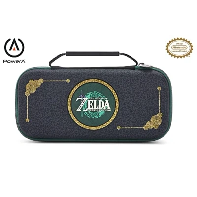 Abbildung von Schutzetui von PowerA für Nintendo Switch OLED Modell, oder Lite Tears of the Kingdom, Schutzetui, Gaming Etui, Konsolentasche, Zubehör, Aufbewahrung