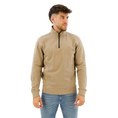 Abbildung von BOSS Zetrust Sweatshirt, Herren, Größe: Small, Open brown