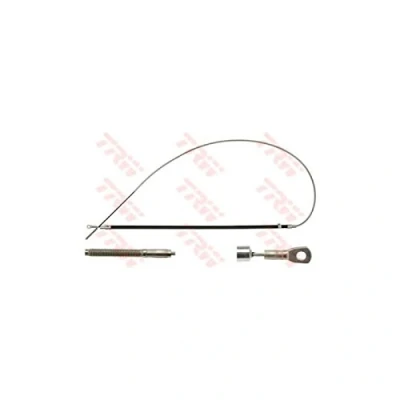Abbildung von TRW GCH1682 Handbremsseil 1755, 2285, 610, 2061 Scheibenbremse BMW: 5 Limousine, Touring