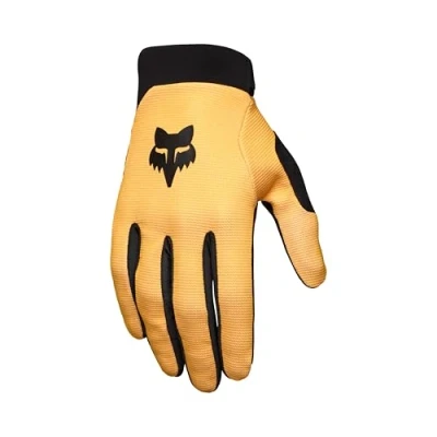 Abbildung von Fox Racing Ranger Gloves Herren MTB Handschuhe, Bewegungsfreiheit, Robuste Konstruktion, Touchscreen Funktionalität,Tangerine,2X