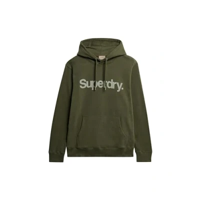 Abbildung von Superdry CORE LOGO CITY Loose FIT Kapuzenpullover, Herren, Größe: Small, Army khaki