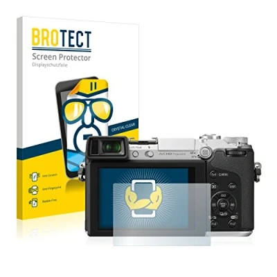 Abbildung von BROTECT (2 Stück Schutzfolie für Panasonic Lumix DMC GX7 Displayschutz Folie Ultra Klar