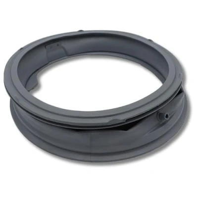 Abbildung von SOS Accessoire Dichtung für Bullauge (Manschette) mit Rücklauf zum Tank, Ablaufloch offen, 2 geschlossene Löcher, Waschmaschine MDS41955002, MDS64212801 LG