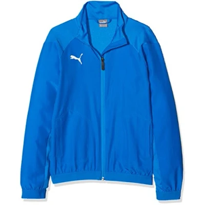 Abbildung von PUMA Kinder Liga Sideline Jacket Jr Jacke, Electric Blue Lemonade White, 164 EU