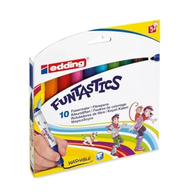 Abbildung von EDDING 14 Fasermaler FUNTASTICS 3 mm SET a 10 Stücke