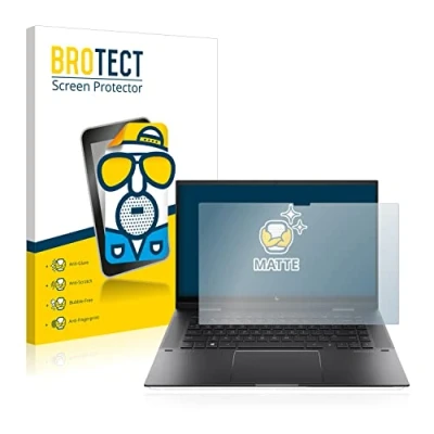 Abbildung von BROTECT Entspiegelungs Schutzfolie für HP Envy x360 (15 eX) (359 mm x 228.2 mm) Matte Displayschutz Folie, Anti Reflex, Fingerprint