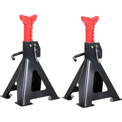 Abbildung von KS Tools 160.1260 Performance Stahl Unterstellbock mit Schnellverstellung, 12000 kg, paarweise