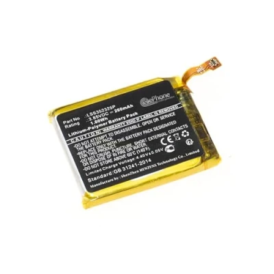 Abbildung von cellePhone Akku Li Polymer kompatibel mit Fitbit Versa 3 (Ersatz für LSS352325P)