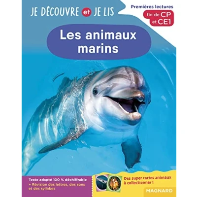 Abbildung von je découvre et lis CP CE1 Les animaux marins: premières lectures, découvertes