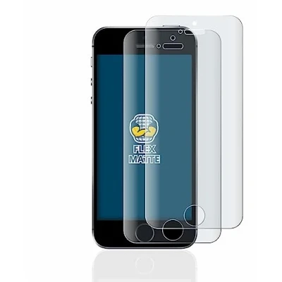Abbildung von BROTECT Full Cover Schutzfolie Matt für Apple iPhone SE 2016 (2 Stück) Screen Displayschutz Folie, 3D Curved, Anti Reflex