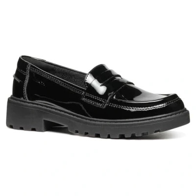 Abbildung von Geox J Casey Girl C Moccasin, Black, 38 EU