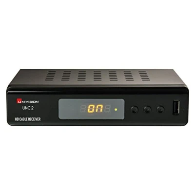Abbildung von Univision UNC2 Kabel Receiver (Full HD, HDMI, SCART, Coaxial, USB, Mediaplayer) schwarz