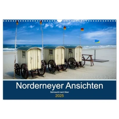 Abbildung von Norderneyer Ansichten (Wandkalender 2025 DIN A3 quer), CALVENDO Monatskalender