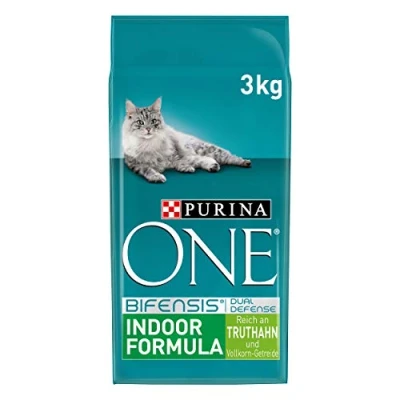 Abbildung von PURINA ONE BIFENSIS Indoor Formula Katzentrockenfutter,4er Pack (4 x 3 kg)