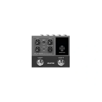 Abbildung von Valeton VLP 200 Multi Effekt Looper Pedal mit 100 Drum Patterns, 30 Effekten, unbegrenzten Overdubs kompaktes und langlebiges Gitarren Effektpedal für Live Auftritte Aufnahmen