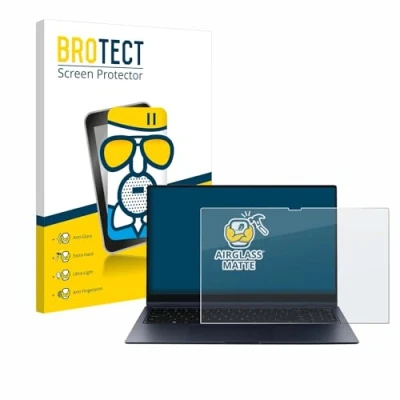 Abbildung von BROTECT Entspiegelungs Schutzglas für Samsung Galaxy Book Pro 360 15&quot; Schutz Folie Panzerfolie Glas Matt [Extrem Kratzfest 9H, Anti Reflex]