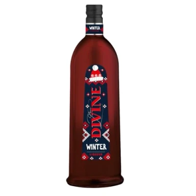 Abbildung von Pure Divine Winter Edition Likör, Aromatisierter Vodka Likör mit Gewürzen und Orangennoten, aus den Nordvogesen, Frankreich 24 Prozent Vol (1 x 0,70 l)