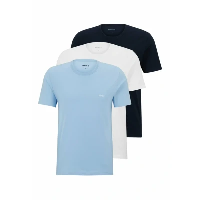 Abbildung von BOSS 3 PACK Unterhemd/shirt, Herren, Größe: XL, Open blue