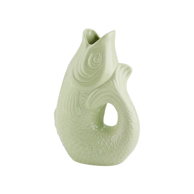 Abbildung von Giftcompany Monsieur Carafon Vase / Karaffe Fisch S seafoam 1,2l