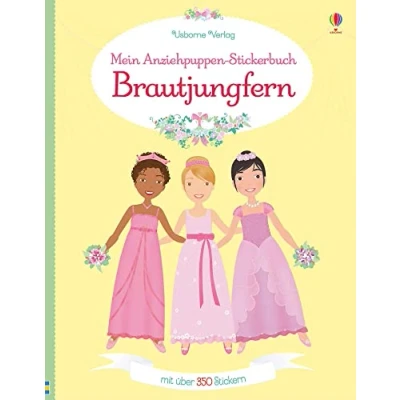 Abbildung von Mein Anziehpuppen Stickerbuch: Brautjungfern (Meine Stickerbücher)