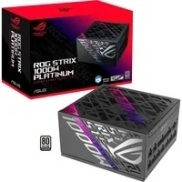 Abbildung von ASUS ROG Strix 1000 W Platinum Netzteil, 80 Plus Platinum, ATX 3.1, Cybenetics Lambda A+, GAN Mosfet, GPU First Intelligent Voltage Stabilizer, 10 Jahre Abdeckung