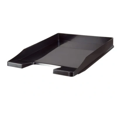 Abbildung von HAN Briefablage JUNIOR, 5 STÜCK, Dokumentenablage, Briefkorb, Briefhalter, Organizer Büro, Papierablage, bis Format DIN A4/C4, 1025 13, schwarz