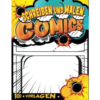 Abbildung von Heft Kinder Comic Kreatives Ab 8: Zeichne Und Schreibe Einen Comics Für Jungen 6 Jahre Geschenkideen