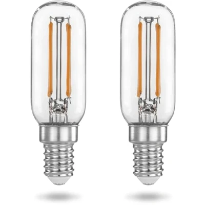 Abbildung von Poppstar Spezialleuchtmittel, E14, 2 St., Warmweiß, 2x LED Lampen für Dunstabzugshauben (E14 4W 2700K warmweiß)