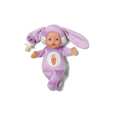 Abbildung von BABY born for Babies Hase weiche 26 cm Puppe mit Langen Ohren zum Schnuller befestigen, Fingertaschen, für Neugeborene