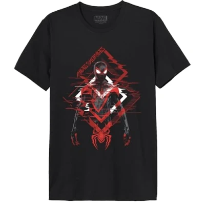 Abbildung von Marvel Herren Memagagts007 T Shirt, Schwarz, M