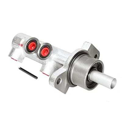 Abbildung von HELLA 8AM 355 503 091 Hauptbremszylinder 24mm Grauguss M10 x 1 (x2) OPEL: Tigra Twintop, Corsa C Schrägheck