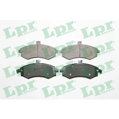 Abbildung von LPR 05P1374 Bremsbelagsatz HYUNDAI: Matrix, Elantra III Schrägheck, Limousine
