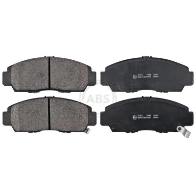 Abbildung von A.B.S. 37312 Bremsbelagsatz mit akustischer Verschleißwarnung HONDA: FR V, Stream I, CIVIC 7 Hatchback, NISSAN: Pathfinder 2, ACURA: TSX